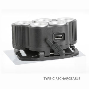 6 Modes LED Head Torch | Induction Headlight Camping COB Infrared Strong Lights
