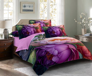 Kaie Floral Quilt Cover Set | King Size