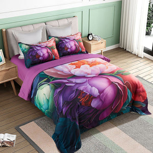 Kaie Floral Quilt Cover Set | King Size