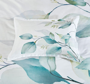 Angelis Leaves Quilt Cover Set | Queen Size