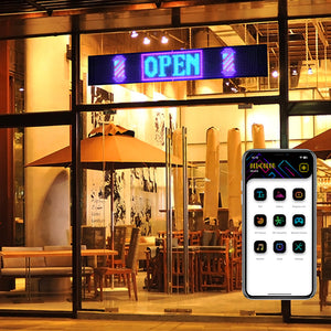 LED Matrix Panel | Programmable | Flexible Screen | IP65 | 120×595mm | APP Control