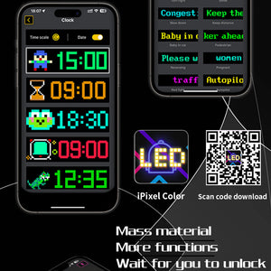 LED Matrix Panel | Programmable | Flexible Screen | IP65 | 120×595mm | APP Control