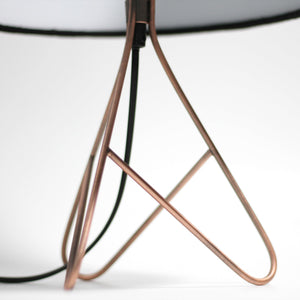 Belira Table Lamp | Copper Finish, Stylish and Contemporary