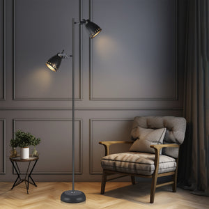 Audrey Floor Lamp - Black | Modern and Sleek Lighting