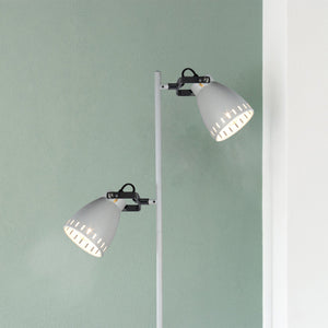 Audrey Floor Lamp - White | Stylish, Simple Illumination