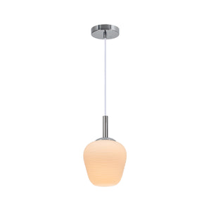 Annika Glass Pendant Light | Clear Glass Shade, Modern Design
