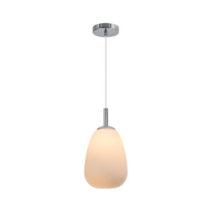 Briella Glass Pendant Light | Elegant Transparent Glass Shade