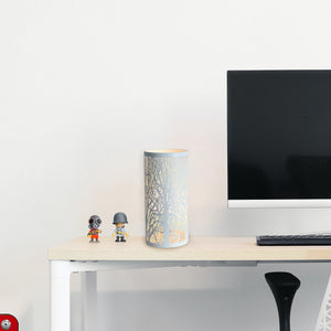 White Forest Table Lamp | Elegant, Nature-Inspired Design