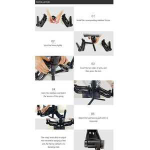 5-Axis Gimbal for DJI Ronin SC | Portable & Versatile | Stabilized Video Recording