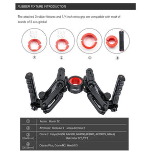 5-Axis Gimbal for DJI Ronin SC | Portable & Versatile | Stabilized Video Recording