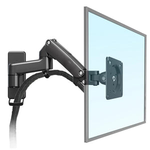Adjustable Gas Spring Arm Wall Mount for 17-27" LED/LCD Monitors