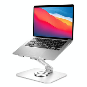 360° Rotating Aluminum Laptop Stand | Heat Dissipation