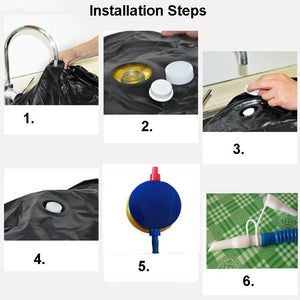 1.6M Inflatable Boxing Pillar Sandbag for Adults & Children | Vent Toy Punching Bag Tumbler