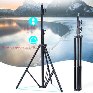 Professional Metal Lighting Stand for Studio Flash | 2.8M Height
