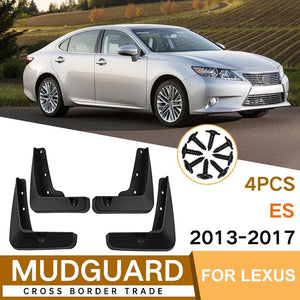 For Lexus ES 2013-2017 | 4 Pcs / Set Car Auto Soft Plastic Splash Flaps Fender Guard