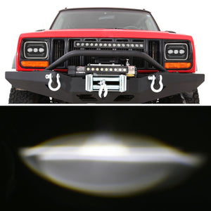 1 Pair | 7 Inch Square Car Headlight Work Lights