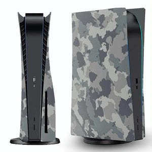 Camouflage Shell Protective Cover for PS5 CD-ROM Console
