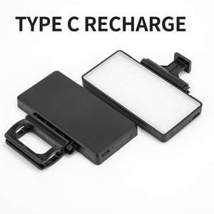 Adjustable Outdoor Phone Fill Light | Monochrome White