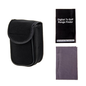 7X Digital Golf Telescope | Measuring Instrument | Padded Case