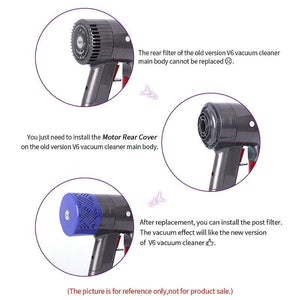 Motor & Deflector Cover | For Dyson V6 Vacuum Cleaner