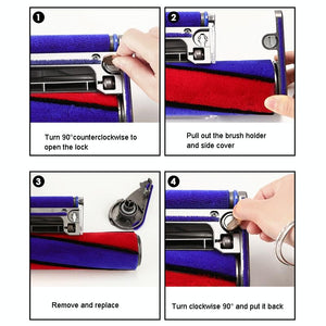 Soft Velvet Suction Head Side Cover | For Dyson Vacuum Cleaners