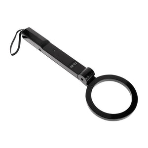 Portable Hand-held Metal Detector | Folding | Black