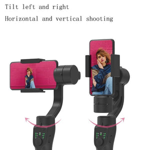 Anti-Shake F8 Handheld Triaxial Stabilizer | FPV Mode