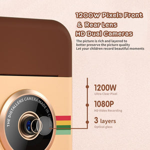 2.4" HD Screen Children Instant Camera | No Memory Card