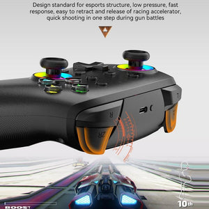 Wireless Gamepad | For Nintendo Switch / Pro | Tooth Design | TBD0603716901 | Black Gold