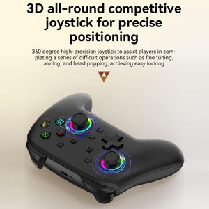 Wireless Gamepad | For Nintendo Switch / Pro | Tooth Design | TBD0603716901 | Black Gold