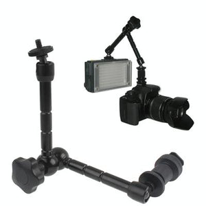 11 Articulating Magic Arm | For LCD Monitor | Camera Lights | Black
