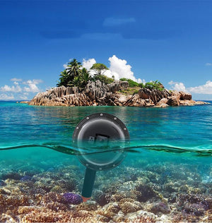 Underwater Camera Dome Port with Shutter Trigger Lens