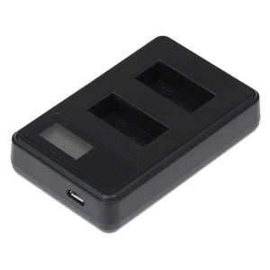 LCD Screen Dual Battery Charger | For GoPro Hero3 | With Charging Capacity Display