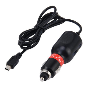 Universal Car Charger for DVR Camera GPS | 10V to 48V Input | 5V 2A Output