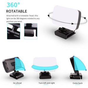 Portable USB LED Fill Light | 10 Brightness Levels | 3000 - 6500K