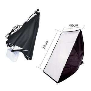 Single Light Softbox Set | Tripod & Arm Jib Included | Studio Flash Lighting Kit