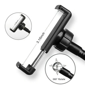 360 - Degree Flexible Selfie Ring Light with Phone Holder for Live Streaming | 6 - Inch