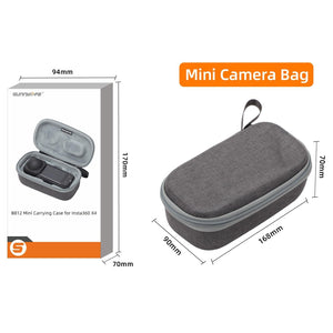 Insta360 X4 Sunnylife Mini Camera Bag for Carrying | Model X4-B812 | X4-B816 Combo Bag