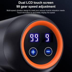 Black Storage Model Fitness Massager | Relax Muscles