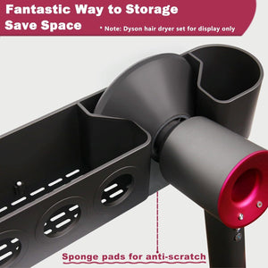 Bathroom Storage Shelf Bracket | Organize Your Space | For Dyson Hair Dryer HD15