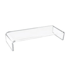Set of 2 Acrylic Desktop Monitor Stands