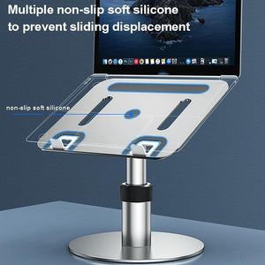 Portable Aluminum Laptop Stand for Better Cooling & Ergonomics