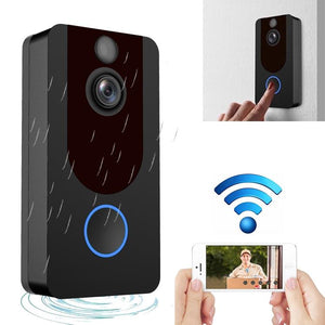 Smart WiFi Video Doorbell | 1080P HD | Intercom + Weatherproof