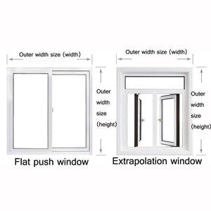 Double-Layer Insulation Film for Indoor Windows | Windproof | Warm | Soundproof | 1.8x2.8m