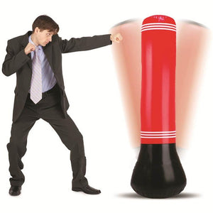1.5M Inflatable Punching Bag for Adults & Children | PVC Boxing Column Tumbler
