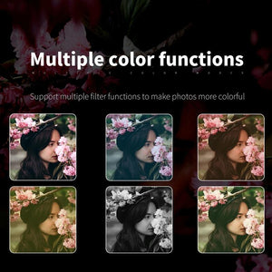 Dual-Camera Night Vision 64 Million Pixel HD Wifi Digital Camera | Standard & Fill Light | Standard+Macroscopic Mirror