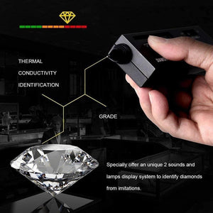 LED Diamond Selector | With Battery Indicator | Black