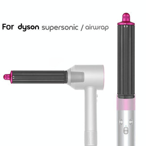 Enhanced Curling Nozzle for Dyson Airwrap Hair Dryer | Rose Red