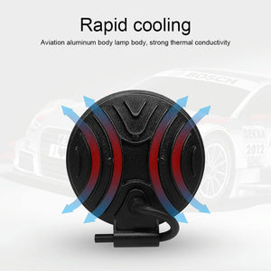 10.5W LED Spotlight | Waterproof Round Work Light | Car, Boat & Marine | DC 9-30V