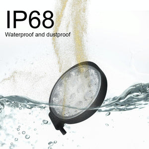 10.5W LED Spotlight | Waterproof Round Work Light | Car, Boat & Marine | DC 9-30V